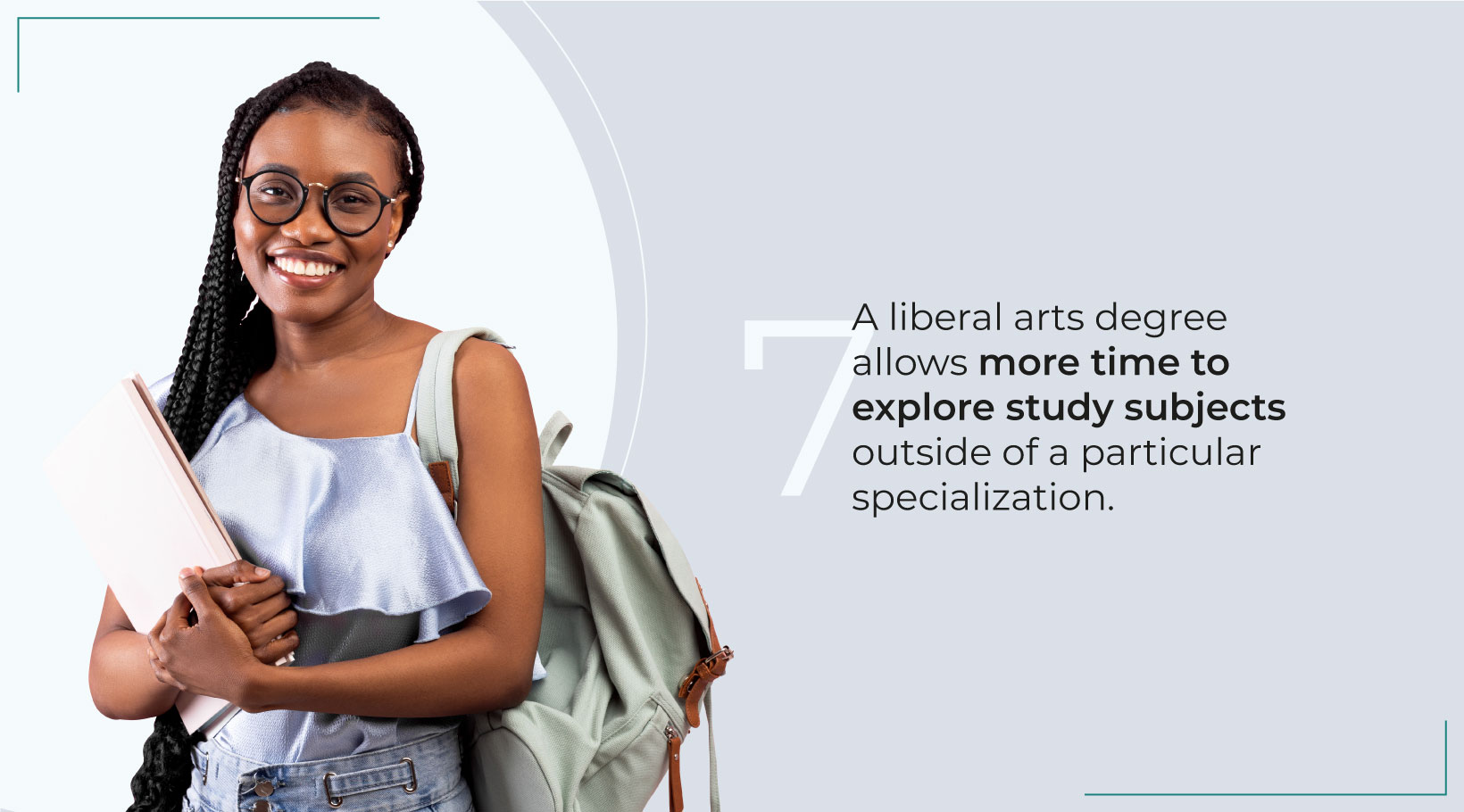 liberal arts degrees allow students more time to study different topics